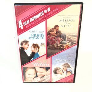 4 Film Famorites DVD Nicholas Sparks Collection: Nights in Roadanthe, Messsage